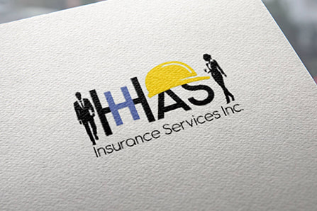 HHAS Insurance Services Inc logo printed on a paper